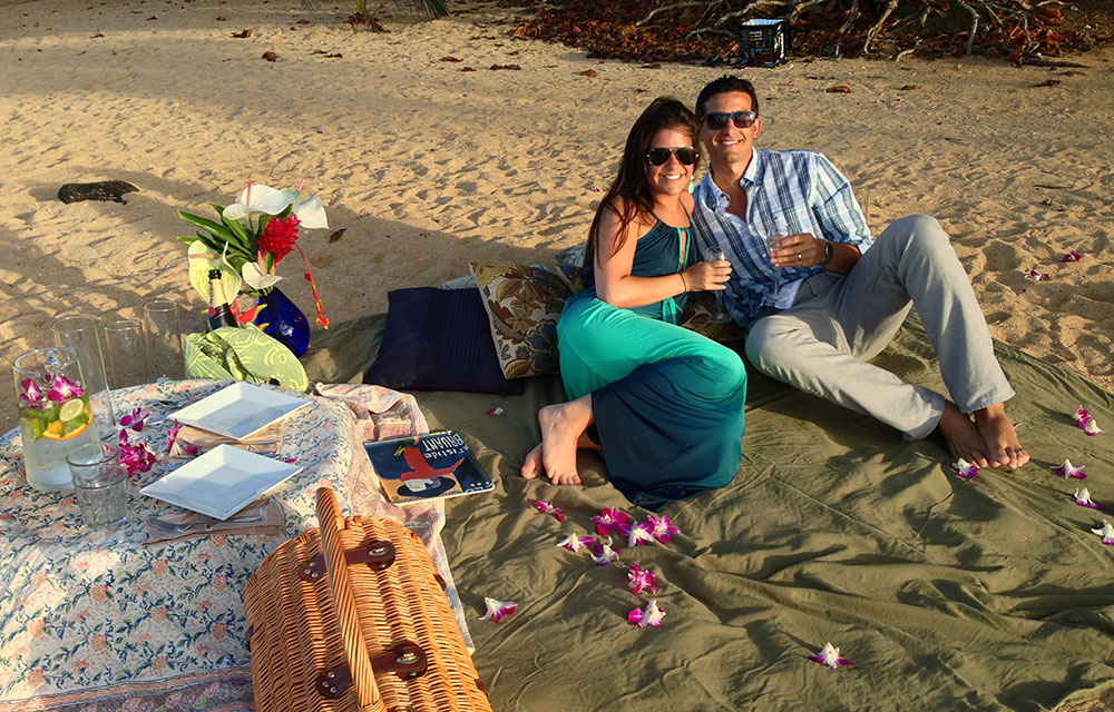 Kauai Style Vacations beach picnic photo