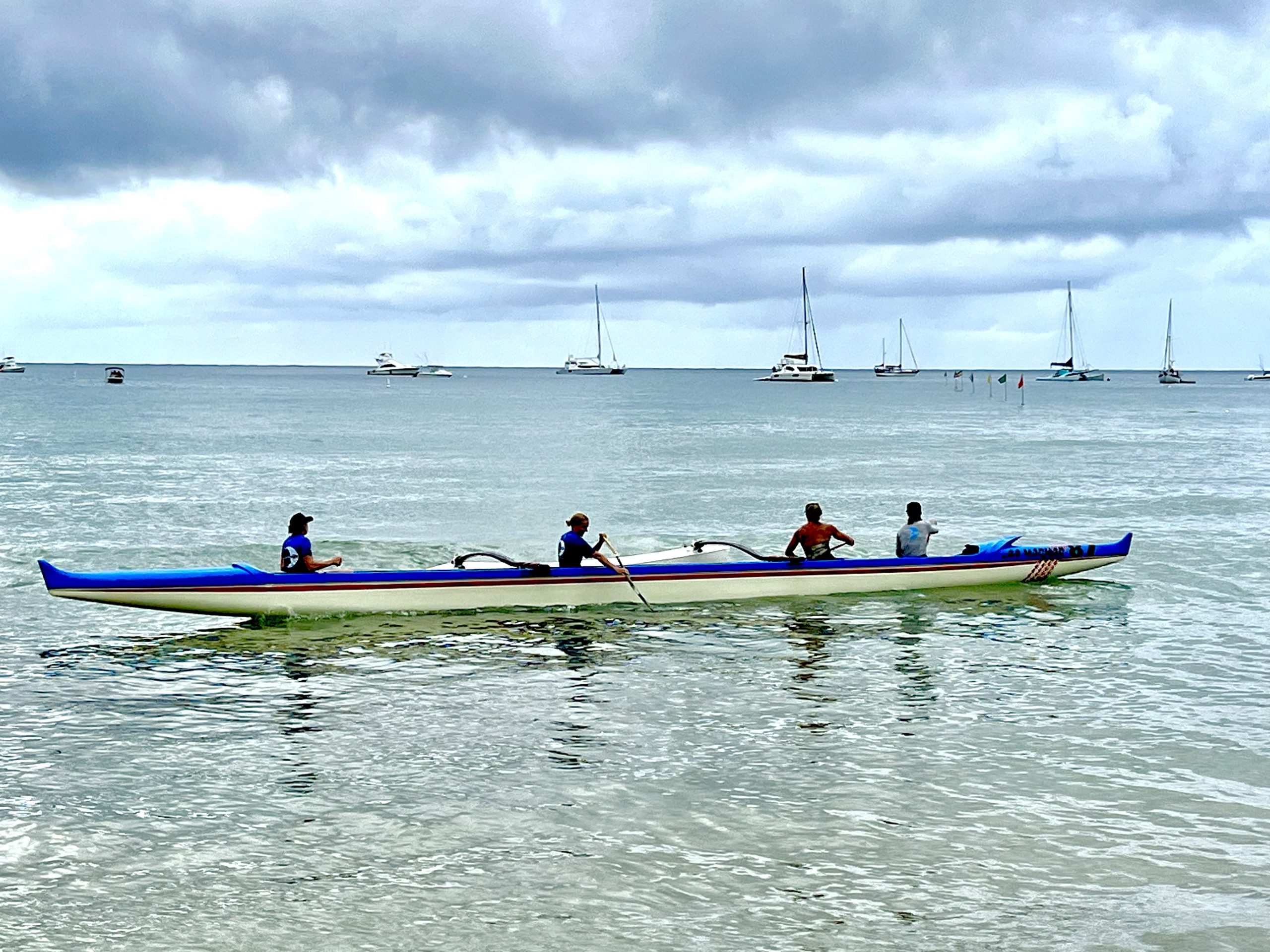 Outrigger paddling